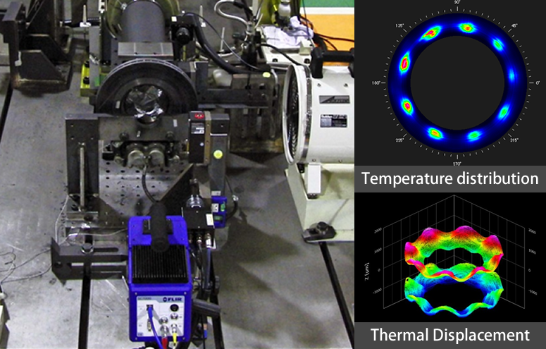 Thermography&Laser Displacement Sensor
